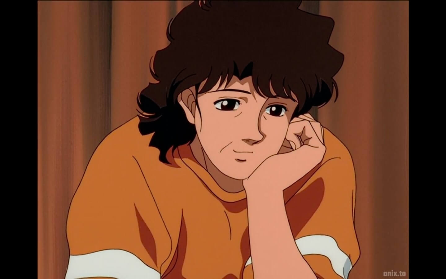 Ippo's mom. She has long, wavy brown hair, and subtle wrinkles on her face to show her age.
